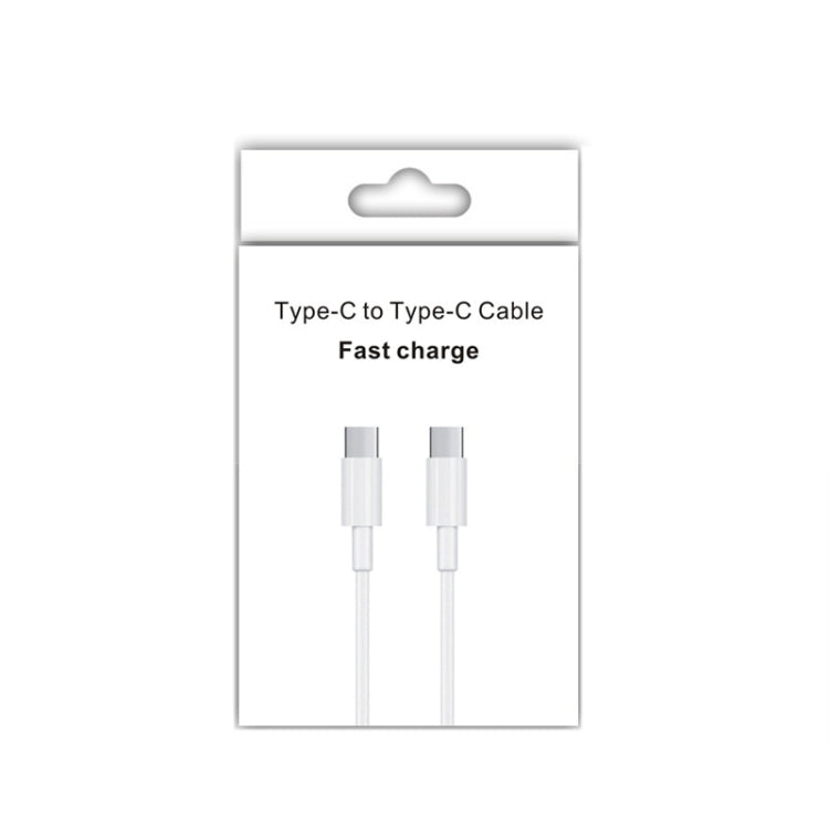 XJ-97 60W 3A USB-C / Type-C to Type-C Fast Charging Data Cable, Cable Length:0.5m - USB-C & Type-C Cable by buy2fix | Online Shopping UK | buy2fix