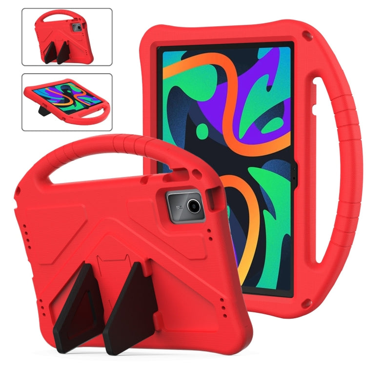 For Lenovo Tab M11 /Xiaoxin Pad 11 2024 EVA Shockproof Tablet Case with Holder(Red) - Lenovo by buy2fix | Online Shopping UK | buy2fix