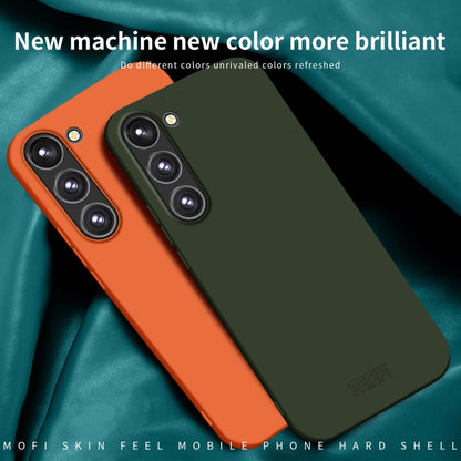 For Samsung Galaxy A54 5G MOFI Qin Series Skin Feel All-inclusive PC Phone Case(Orange) - Galaxy Phone Cases by MOFI | Online Shopping UK | buy2fix