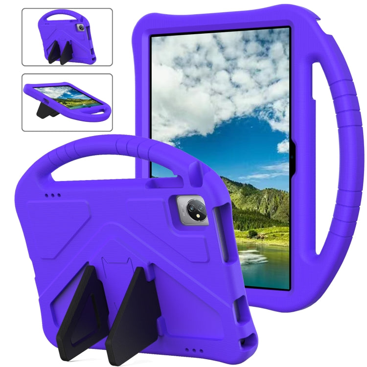 For Blackview Tab 8 2020 EVA Shockproof Tablet Case with Holder(Purple) - Others by buy2fix | Online Shopping UK | buy2fix