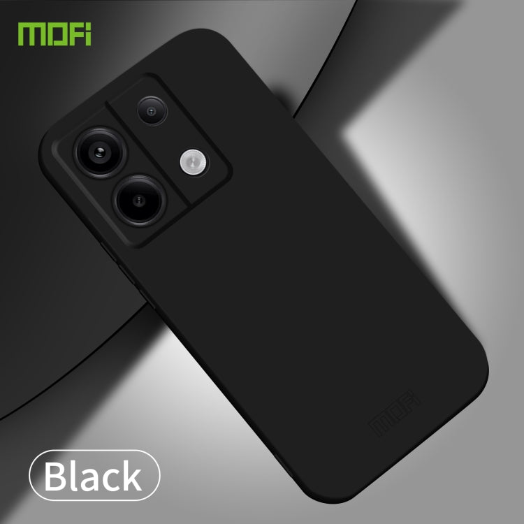 For Xiaomi Redmi Note 13 Pro MOFI Qin Series Skin Feel All-inclusive PC Phone Case(Black) - Note 13 Pro Cases by MOFI | Online Shopping UK | buy2fix