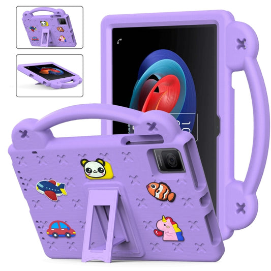 For TCL Tab 10 Gen2 10.36 2023 Handle Kickstand Children EVA Shockproof Tablet Case(Light Purple) - Others by buy2fix | Online Shopping UK | buy2fix