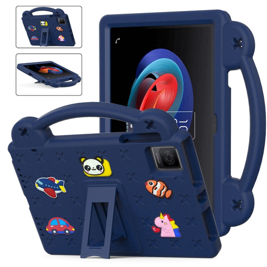 For TCL Tab 10 Gen2 10.36 2023 Handle Kickstand Children EVA Shockproof Tablet Case(Navy Blue) - Others by buy2fix | Online Shopping UK | buy2fix