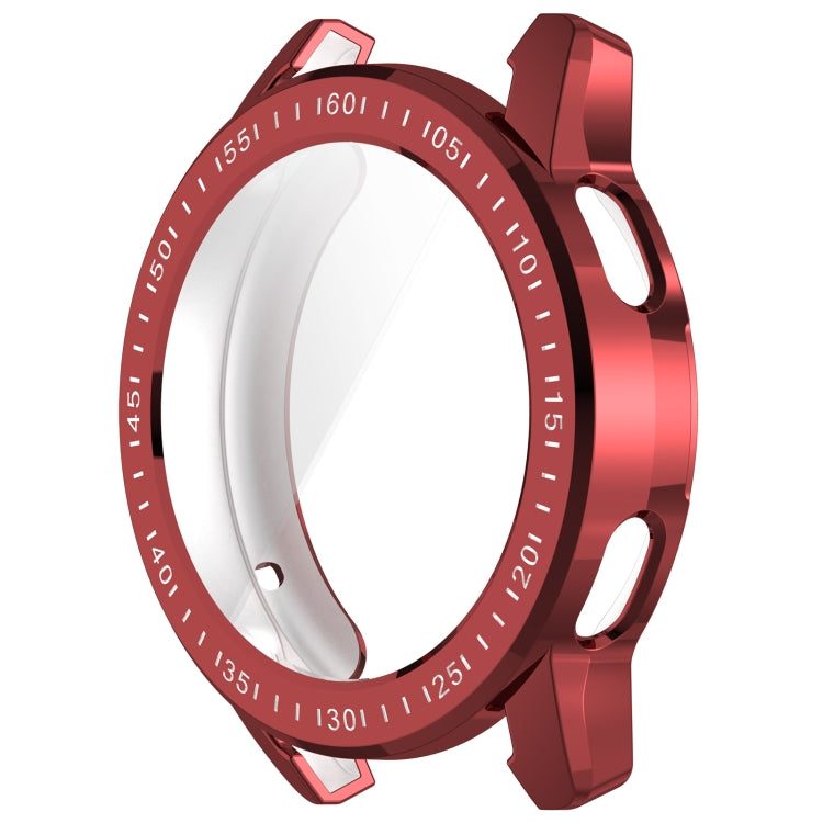 For Xiaomi Watch S3 Full Package TPU Electroplated Watch Protective Case(Red) - Watch Cases by buy2fix | Online Shopping UK | buy2fix