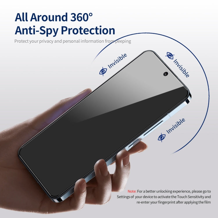 For Samsung Galaxy S23 5G 5pcs ENKAY Hat-Prince 360 Degree Anti-peeping Privacy Full Screen Tempered Glass Film - Galaxy S23 5G Tempered Glass by ENKAY | Online Shopping UK | buy2fix