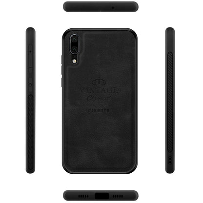 PINWUYO Shockproof Waterproof Full Coverage PC + TPU + Skin Protective Case for Huawei P20(Black) - ASUS Cases by PINWUYO | Online Shopping UK | buy2fix