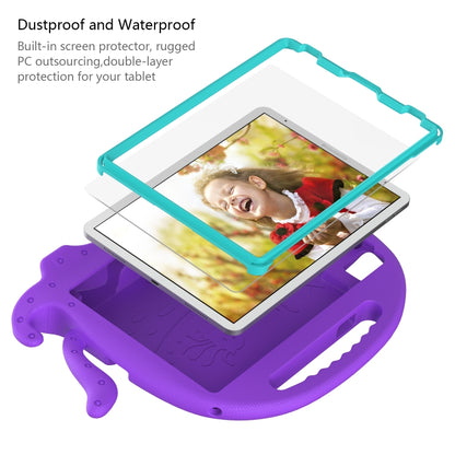 For iPad Air 11 2024 Octopus Style EVA Hybrid PC Shockproof Tablet Case with Strap(Purple) - iPad Air 11 2024 Cases by buy2fix | Online Shopping UK | buy2fix