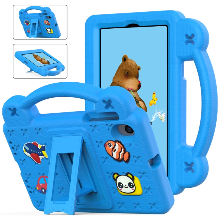 For Walmart Onn 7.0 Gen4 2024 Handle Kickstand Children EVA Shockproof Tablet Case(Sky Blue) - Others by buy2fix | Online Shopping UK | buy2fix