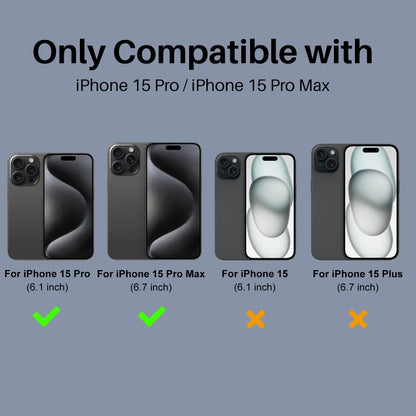 For iPhone 15 Pro / 15 Pro Max NORTHJO Camera Lens Protector 3D HD Tempered Glass Film(Clear) - iPhone 15 Pro Max Tempered Glass by NORTHJO | Online Shopping UK | buy2fix