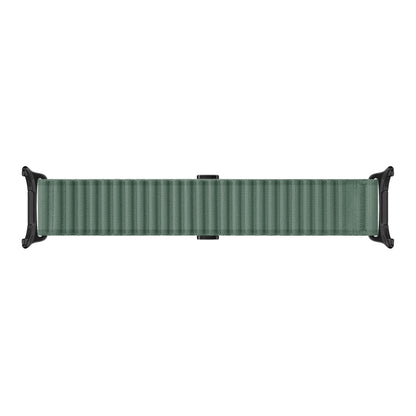 For Samsung Galaxy Watch Ultra 47mm Ocean Style Magnetic Buckle Braided Watch Band(Army Green) - Watch Bands by buy2fix | Online Shopping UK | buy2fix