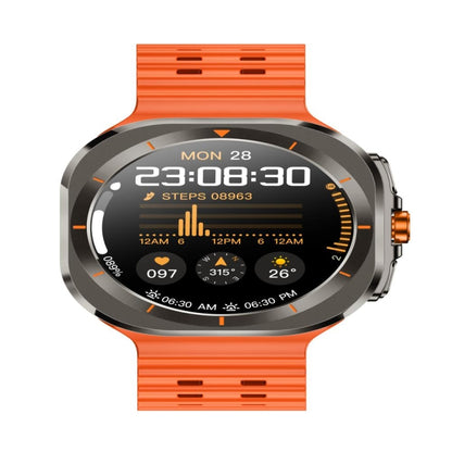 Z7 Ultra 1.46 inch Color Screen Smart Watch, Support Bluetooth Call / Health Monitoring(Orange) - Smart Watches by buy2fix | Online Shopping UK | buy2fix