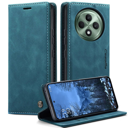 For OPPO Reno12 F /12 FS 5G CaseMe 013 Multifunctional Horizontal Flip Leather Phone Case(Blue) - Reno12 F Cases by CaseMe | Online Shopping UK | buy2fix