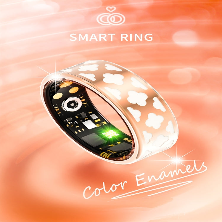 R10M SIZE 8 Smart Ring, Support Heart Rate / Blood Oxygen / Sleep Monitoring / Multiple Sports Modes(Rose Gold) - Smart Rings / Smart Telephones by buy2fix | Online Shopping UK | buy2fix