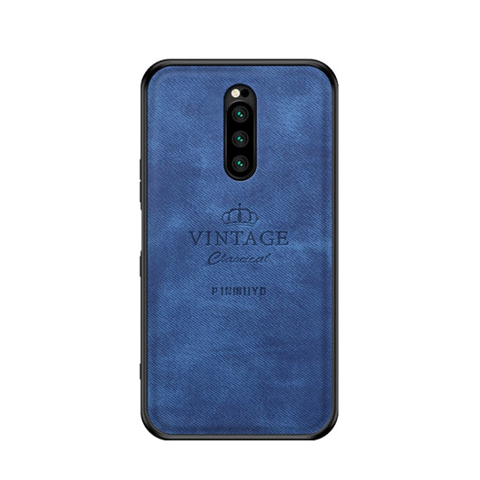 PINWUYO Shockproof Waterproof Full Coverage TPU + PU Cloth+Anti-shock Cotton Protective Case  for Sony Xperia 1 / Xperia XZ4(Blue) - Sony Cases by 1 | Online Shopping UK | buy2fix