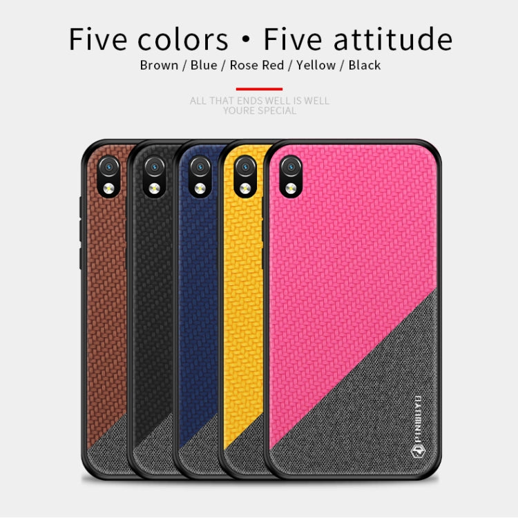 PINWUYO Honors Series Shockproof PC + TPU Protective Case for Xiaomi RedMi 7A(Black) - More Brand by PINWUYO | Online Shopping UK | buy2fix