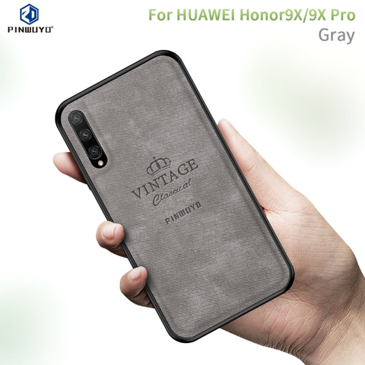 PINWUYO Shockproof Waterproof Full Coverage PC + TPU + Skin Protective Case  for Huawei Honor 9X / Honor 9X Pro(Gray) - Honor Cases by PINWUYO | Online Shopping UK | buy2fix