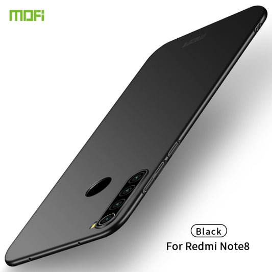 For Xiaomi RedMi Note8 MOFI Frosted PC Ultra-thin Hard Case(Black) - Xiaomi Cases by MOFI | Online Shopping UK | buy2fix