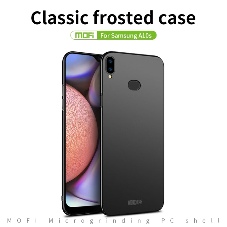 For Galaxy A10S MOFI Frosted PC Ultra-thin Hard Case(Black) - Galaxy Phone Cases by MOFI | Online Shopping UK | buy2fix