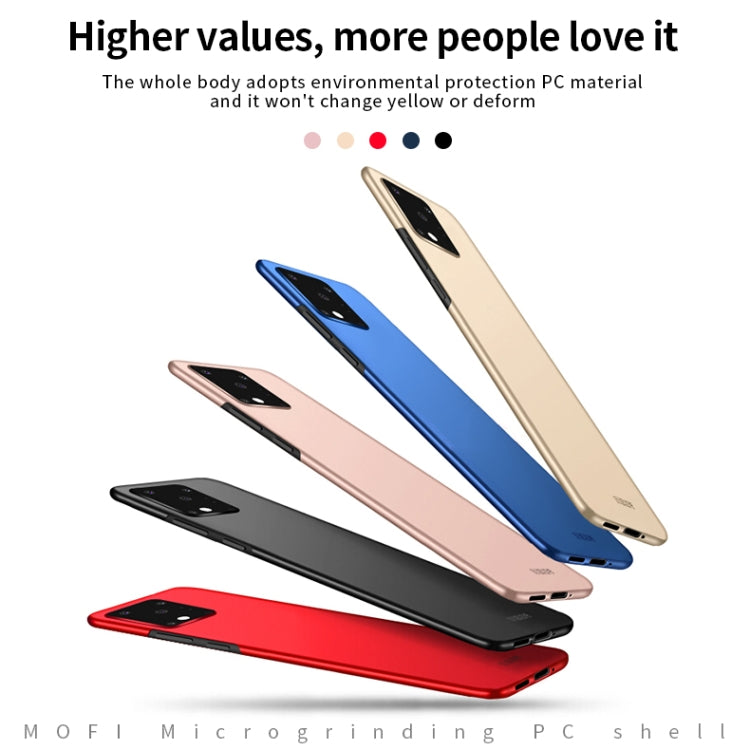 For Galaxy S20 Ultra MOFI Frosted PC Ultra-thin Hard Case(Red) - Galaxy Phone Cases by MOFI | Online Shopping UK | buy2fix