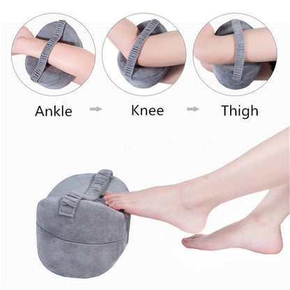 Pregnant Women Comfortable Anti-pressure Knee Pillow Cushion Yoga Legs Pillows(Grey) - Cushions & Pillows by buy2fix | Online Shopping UK | buy2fix