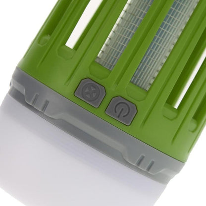Solar Power Mosquito Killer Outdoor Hanging Camping Anti-insect Insect Killer, Color:Green + Solar Panel - Outdoor Insect Repellent by buy2fix | Online Shopping UK | buy2fix