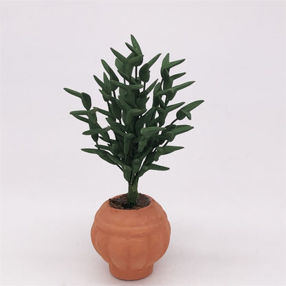 1:12 Mini House Toy Simulation Green Potted Plant(Green) - Pretend Play Toys by buy2fix | Online Shopping UK | buy2fix