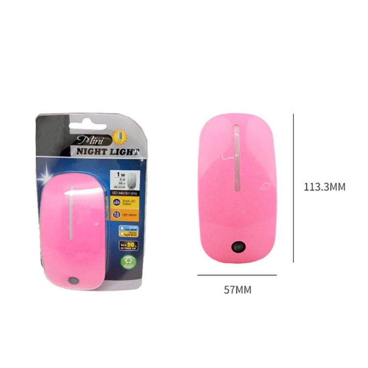 A66 Mouse Type LED Intelligent Light Control Night Light, Plug:AU Plug(Green) - Sensor LED Lights by buy2fix | Online Shopping UK | buy2fix