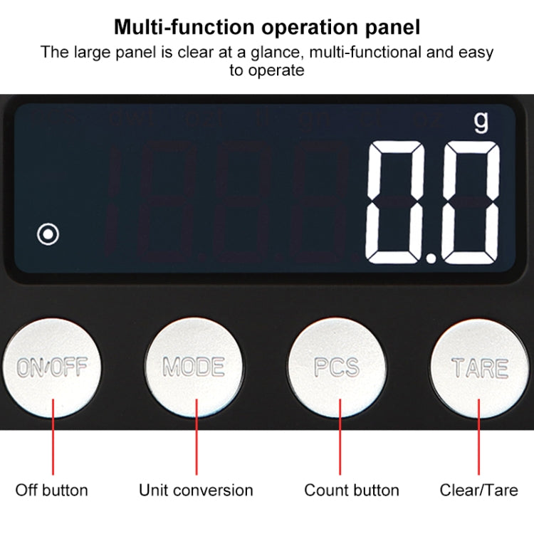 High-Precision Electronic Scale Mini Portable Jewellery Medicine Scale, Style:100g/0.01g - Jewelry Scales by buy2fix | Online Shopping UK | buy2fix