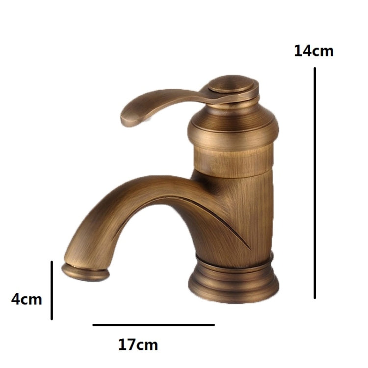 Bathroom All-Brass Faucet Mixed Water Basin Faucet - Faucets & Accessories by buy2fix | Online Shopping UK | buy2fix