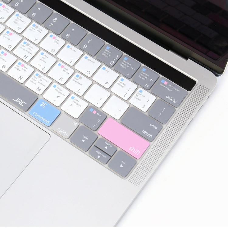 JRC English Version Colored Silicone Laptop Keyboard Protective Film For MacBook Air 13.3 inch A2179 (2020)(Soothing Color) - Keyboard Protector by JRC | Online Shopping UK | buy2fix