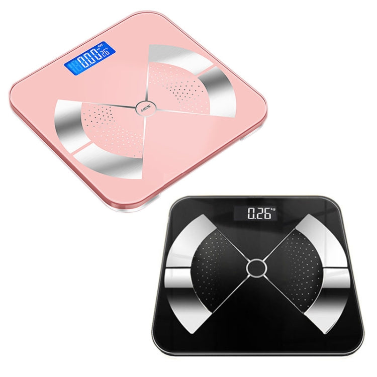 Home Weight Scale Accurate Healthy Body Fat Scale, Size: 28x28cm(Battery Version Black) - Body Scales by buy2fix | Online Shopping UK | buy2fix