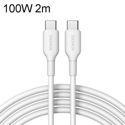 ROMOSS CB321 100W 5A 2m  Dual Type-C/USB-C Port 480MBps Fast Data Sync Line Cable - USB-C & Type-C Cable by ROMOSS | Online Shopping UK | buy2fix
