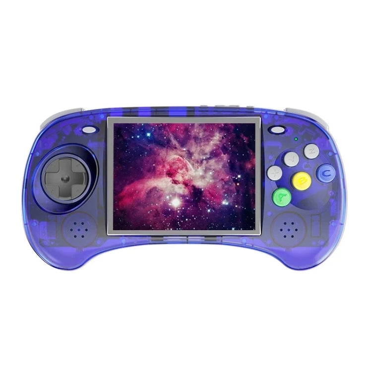 ANBERNIC RG ARC-S Handheld Game Console 4-Inch IPS Screen Linux System Portable Video Arcade 128G(Transparent Blue) - Pocket Console by ANBERNIC | Online Shopping UK | buy2fix