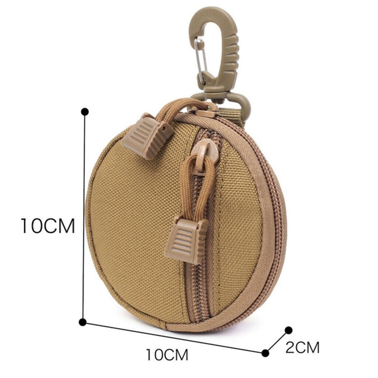 Pocket Portable Mini Coin Bag Key Ring Waist Bag(Khaki) - Other Bags by buy2fix | Online Shopping UK | buy2fix