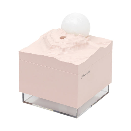 Moon Meteorite Mini Humidifier With Colorful Night Light(Pink) - Air Purifiers & Accessories by buy2fix | Online Shopping UK | buy2fix