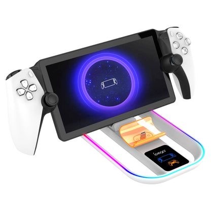 For SONY PlayStation Portal iPega Controller & Game Console Charger with RGB Light - Charger & Power by ipega | Online Shopping UK | buy2fix