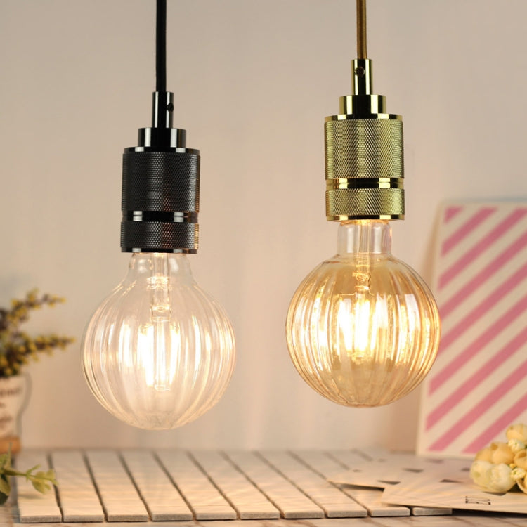 E27 Screw Port LED Vintage Light Shaped Decorative Illumination Bulb, Style: G95 Oblique Gold(220V 4W 2700K) - LED Blubs & Tubes by buy2fix | Online Shopping UK | buy2fix