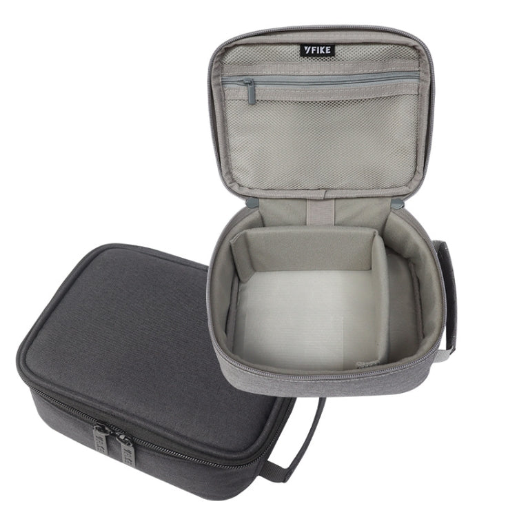 For Fujifilm Instax Mini 7+  VFIKE Camera Storage Bag Handbag Gray - Leather Bag by VFIKE | Online Shopping UK | buy2fix