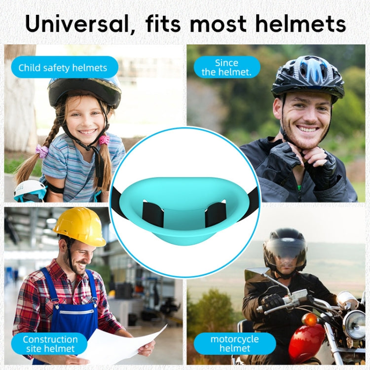 Electric Bike Motorcycle Helmet Jaw Guard Chin Rest(Blue) - Ornamental Parts by buy2fix | Online Shopping UK | buy2fix