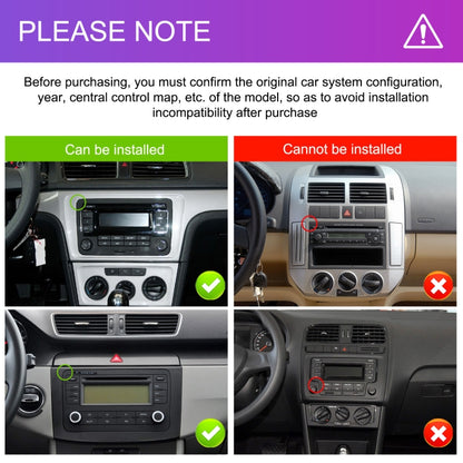 For Volkswagen/Skoda 2+64G Player Large Screen Carplay Android Navigation Reversing Camera Integrated Machine(Standard) - Car MP3 & MP4 & MP5 by buy2fix | Online Shopping UK | buy2fix