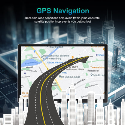 13.1 inch 4+64G Android Large Screen Navigator With Universal Map APK / Carplay / Reverse Car Image(Standard) - Car MP3 & MP4 & MP5 by buy2fix | Online Shopping UK | buy2fix
