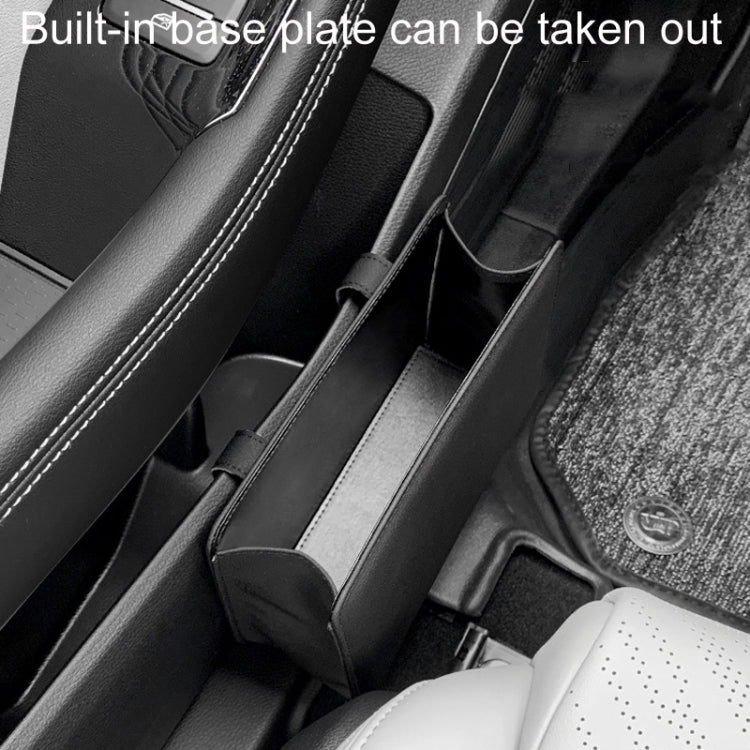 Car Folding Trash Can Multifunctional Seatback Hanging Storage Box(Beige) - Stowing Tidying by buy2fix | Online Shopping UK | buy2fix