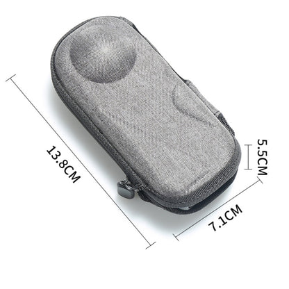 For Insta360 X4 Mini Storage Bag Lightweight Waterproof Body Box(Light Gray) - Case & Bags by buy2fix | Online Shopping UK | buy2fix