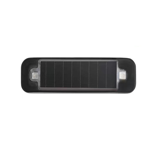 Solar Warning Light Anti-rear Collision LED Flashing Light(Symphony Vibration Sensor+Black) - Warning Lights by buy2fix | Online Shopping UK | buy2fix