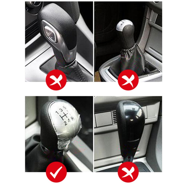 Automotive Silicone Manual Automatic Shift Lever Protective Cover, Size: Handbrake Blue - Shift Knob by buy2fix | Online Shopping UK | buy2fix