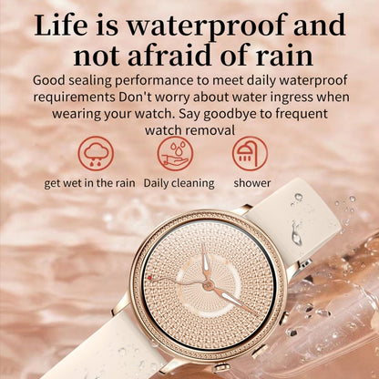 V60 1.39 Inch Health Monitoring Multifunctional Waterproof Bluetooth Call Smart Watch, Color: Rose Red - Smart Watches by buy2fix | Online Shopping UK | buy2fix