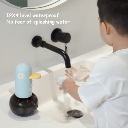 Cute Duck Automatic Foam Soap Dispenser Rechargeable Touchless Hand Washing Machine For Bathroom Kitchen(Yellow) - Soap Dispenser by buy2fix | Online Shopping UK | buy2fix