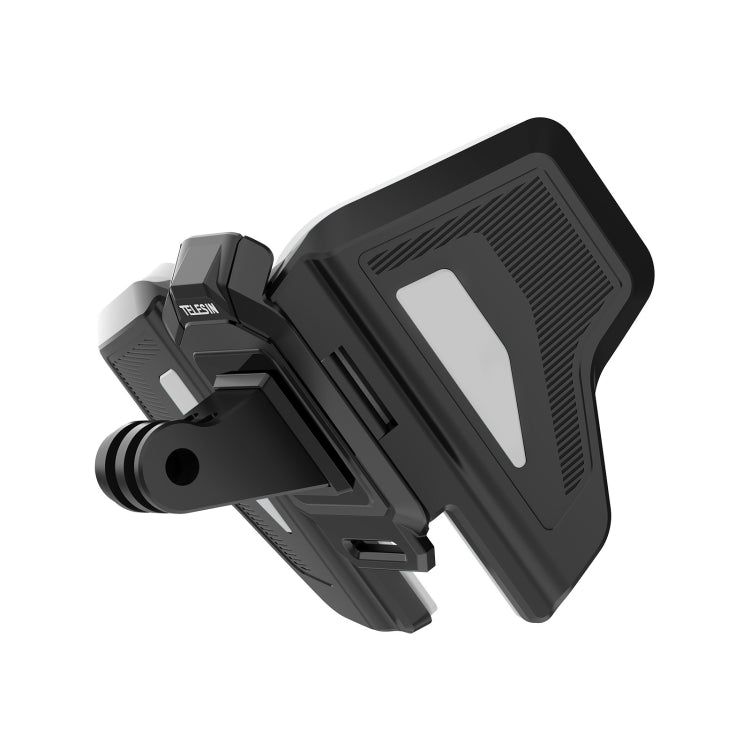 TELESIN GP-HBM-MT2-YH Universal Helmet Mount Holder For Sports Camera - Helmet Mount by TELESIN | Online Shopping UK | buy2fix