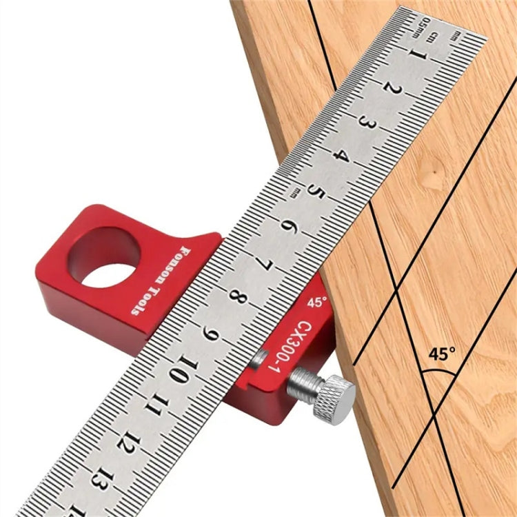 Fonson Woodworking Marking Square Ruler Measuring Tool(Main Body) - Measuring Tools by Fonson | Online Shopping UK | buy2fix