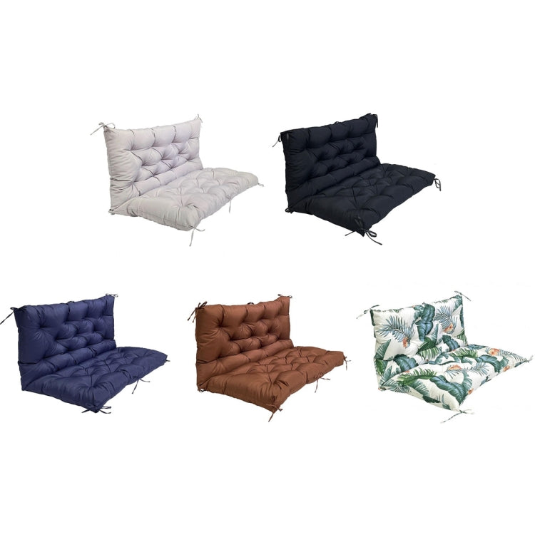 Outdoor Home Patio Soft Waterproof Sunscreen Bench Chair Cushion, Size: 100x100x10cm(Hawaii Style) - Cushions & Pillows by buy2fix | Online Shopping UK | buy2fix